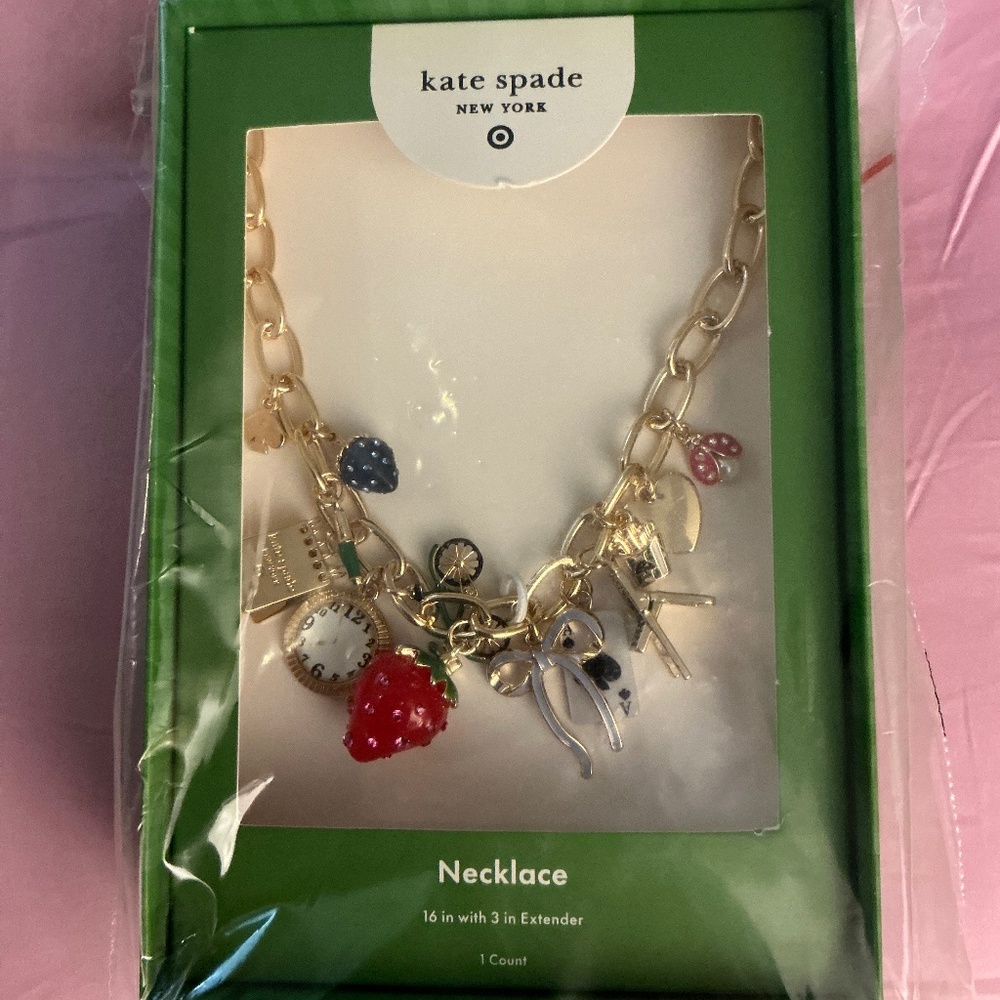 Kate Spade x Target CHARM NECKLACE